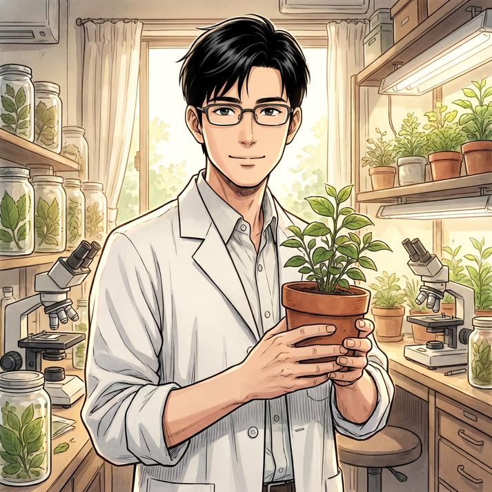 少妇植物专家李博士